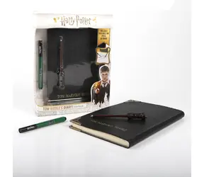 Wow STUFF Zápisník Tom Riddle / Licenčný merch / UV palička s kľúčenkou / Neviditeľný atrament