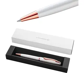 Pelikan Jazz Noble Elegance K36 perleťovo biela / Guľôčkové pero / darčeková krabička / modrá náplň