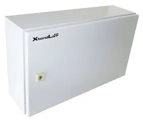 Xtendlan Vonkajší rozvádzač 19" 6U sivý / Nástenný rozvádzač / hĺbka 180 mm / IP55