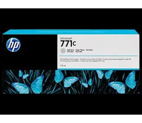 HP 771C svetlo šedá / Atramentová kazeta / pre DesignJet Z6200/Z6610/Z6810 Photo / 775 ml