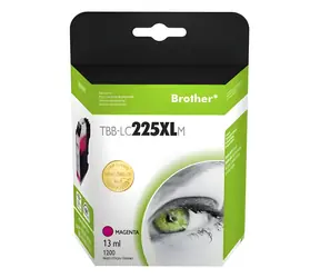 TB TBB-LC225XLM purpurová / Atramentová cartridge / kompatibilná s Brother LC225XL / 13 ml / 1200 strán