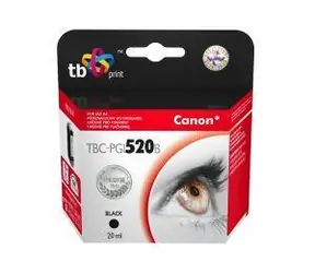 TB PGI-520BK čierna / Ink. kazeta / kompatibilná s Canon PIXMA / 100% nová / 20 ml / s čipom