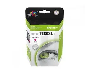 TB LC1280XLM / Atramentová kazeta / kompatibilná s Brother LC1280XL / purpurová / 810 strán