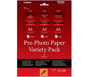 Canon PVP-201 PRO / Fotopapier / Variety Pack / A4