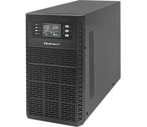 Qoltec 52282 / UPS / Online / 3000VA / 3000W / LCD / USB / EPO
