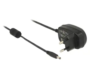 NaviLock napájací adaptér 5V/2A čierna / Napájací adaptér / Konektor 3,5x1,35 mm / Vstup 100-240V