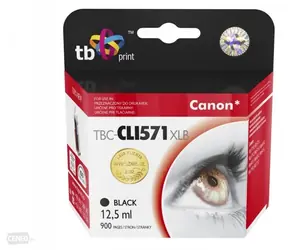 TB Kompatibilný cartridge CLI-571XL pre tlačiarne Canon čierna / Atramentová náplň / 715 strán / 12,5 ml