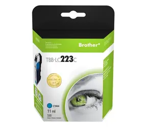 TB kompatibilná kazeta Brother LC223 cyan / Atramentová kazeta / 550 strán / 11 ml