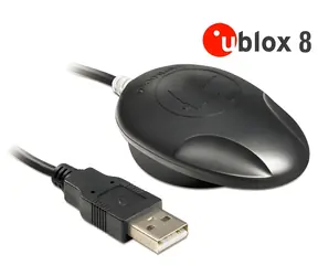 NaviLock NL-8002U / GNSS prijímač / Chipset u-blox 8 / USB-A / presnosť polohy 2,5 m