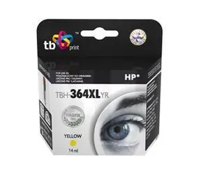 TB TBH-364XLYR žltá / Atramentová kazeta / kompatibilná s HP CB325EE, No.364XL / 750 strán / 10,5 ml