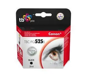 TB kompatibilná atramentová kazeta Canon PGI-525B čierna / Atramentová kazeta / 560 strán / 20 ml