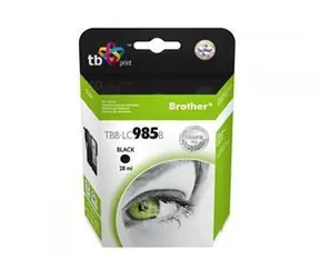 TB kompatibilná atramentová kazeta Brother LC-985BK čierna / Atramentová kazeta / 650 strán / 12 ml