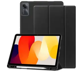 Tech-Protect SC Pen čierna / Puzdro / XIAOMI Redmi Pad SE 11 "/ so schránkou na stylus