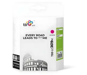 TB kompatibilná atramentová kazeta pre Brother MFC-J2330DW magenta / Atramentová kazeta / 1500 strán / 18 ml