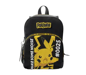 CYP Brand Pokémon Twilight Champions Pikachu / Batoh / 30 cm / čierna, žltá / 2 vrecká na zips