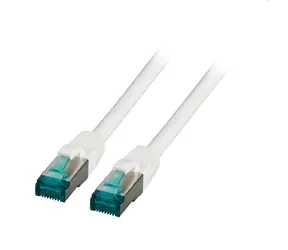 EFB Cat6A 0,15 m biela