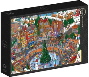 GRAFIKA Puzzle Vianočné zmätky / 500 dielikov / 47,8 × 34,2 cm
