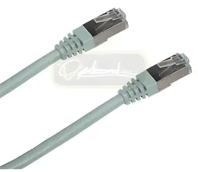 Optix FTP patch kábel sivý / Sieťový kábel / Cat 5e / 0,5 m