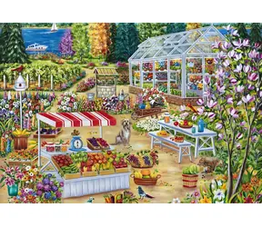 GRAFIKA Puzzle Záhradníctvo / 1000 dielikov / 69 x 47,8 cm