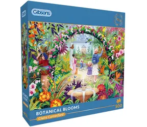 GIBSONS Puzzle Botanická záhrada / 500 dielikov / 49x34 cm