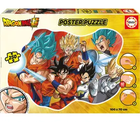 Educa Poster puzzle Dragon Ball / 250 dielikov / 100 x 70 cm