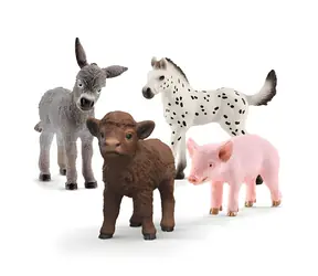 Schleich Farm WORLD 42740 Mláďatá z farmy / 4 figúrky / od 3 rokov
