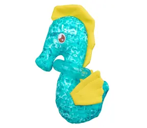 Huhubamboo TPR plávajúca hračka morský koník / Hračka pre psov / Plniace sa vodou