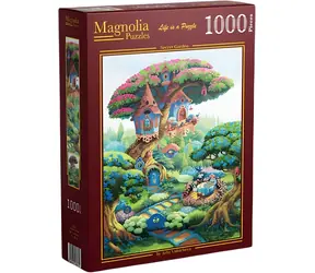 MAGNOLIA Puzzle Tajná záhrada / 1000 dielikov / 48 x 68 cm