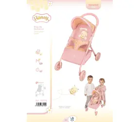 DeCuevas 90570 Honey 2026 / Kočík pre bábiky / športové / 55 cm / od 3 rokov