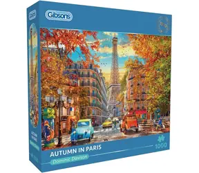 GIBSONS Puzzle Jeseň v Paríži / 1000 dielikov / 49 x 68 cm