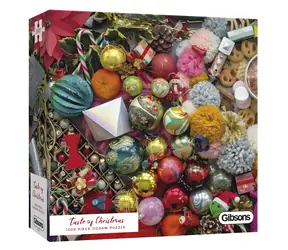 GIBSONS Puzzle Ochutnávka Vianoc / 1000 dielikov / 68 x 49 cm