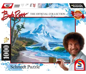 Schmidt Puzzle Bob Ross: Hora pri mori / 1000 dielikov