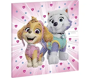 MOXY Diamantové maľovanie Tlapková patrola / 30x30 cm / od 5 rokov
