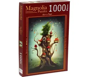 MAGNOLIA Puzzle Magický dom na strome / 1000 dielikov / 48 x 68 cm