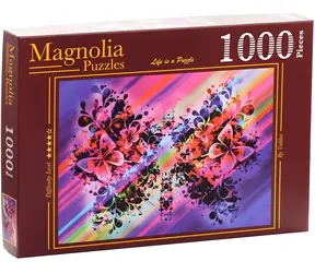 MAGNOLIA Puzzle Motýle / 1000 dielikov / 68 x 48 cm