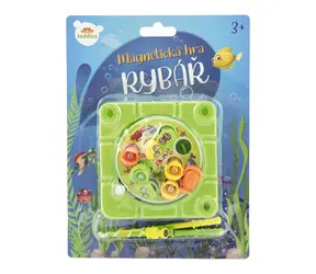 TEDDIES Magnetická hra Rybár / 8 rybičiek / 2 prúty