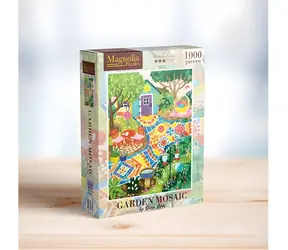 MAGNOLIA Puzzle Záhradná mozaika / 1000 dielikov / 48 x 68 cm