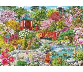 GIBSONS Puzzle Japonská záhrada / 1000 dielikov