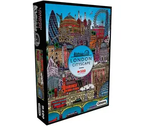 GIBSONS Puzzle Pohľad na Londýn / 500 dielikov / 34x48 cm