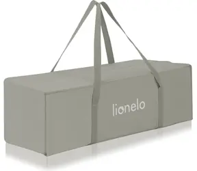 Lionelo Postieľka cestovná Flower 2v1 Cappuccino / 2v1 - ohrádka / matrac 120x60 cm / skladacia s taškou