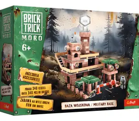 Trefl Stavebnica BRICK TRICK Moro: Vojenská základňa XL / 340 dielov / vek 6+