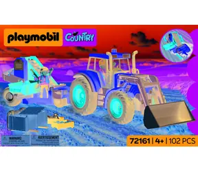 Playmobil Country 72161 Veľký traktor so zemiakovým kombajnom / Stavebnice