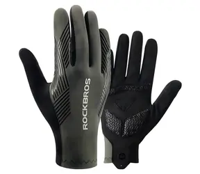 ROCKBROS Cyklistické rukavice zelená, XL / Celoprsté / Jar-leto-jeseň / Veľkosť XL