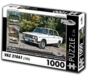 RETRO-AUTA Puzzle č. 26 Väz 21061 (1986) / 1000 dielikov / 66 x 47 cm