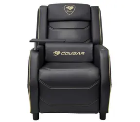 COUGAR Ranger Pro Royal čierno-zlatá / Herné kreslo / USB-C / otočný stolík / bočné vrecko / nosnosť 160 kg