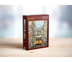 MAGNOLIA Puzzle Lisabon / 1000 dielikov / 48 x 68 cm