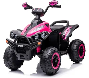 CHIPOLINO Elektrické vozítko Štvorkolka ATV Speed Pink / 2× 35 W motor / 2,2-4,3 km/h / Li ION batéria 10,8 V/5 Ah