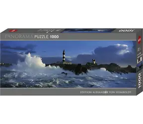 HEYE Panoramatické puzzle Maják Le Créac'h, Bretónsko, Francúzsko
