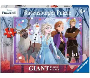 Ravensburger Podlahové puzzle Ľadové kráľovstvo / 60 dielikov / 69x49 cm