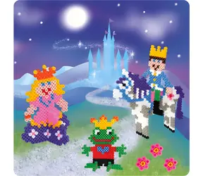 PLAYBOX Zažehľovacie korálky 3D sada Rozprávky s princeznou / 4000 ks / od 5 rokov